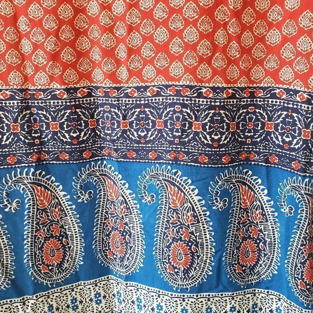 Beachlunchlounge Boho Paisleysleevelessdress - image 2